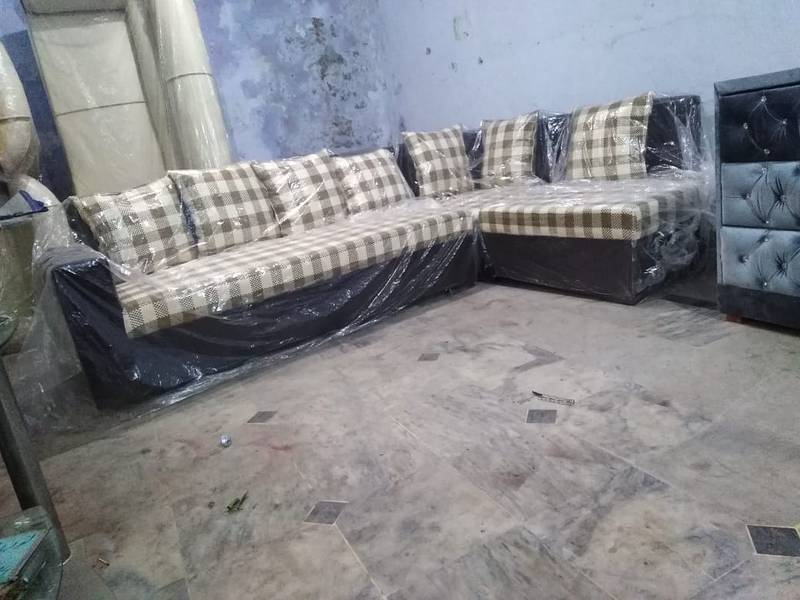 10 year foam L shape sofa set 10