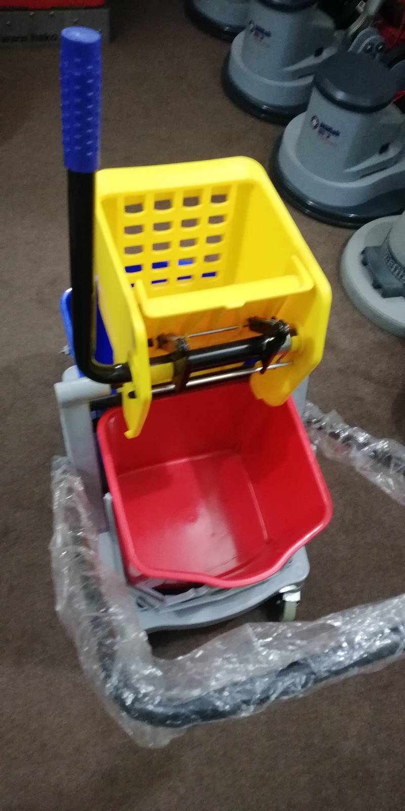 Mop Trolley /Cleaning trolley/ Double Bucket Mop Trolley 3