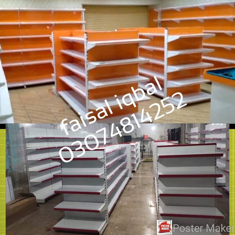 Racks /Display/Mart rack /Cash Counter/bakery counter/wearhouse/ 1