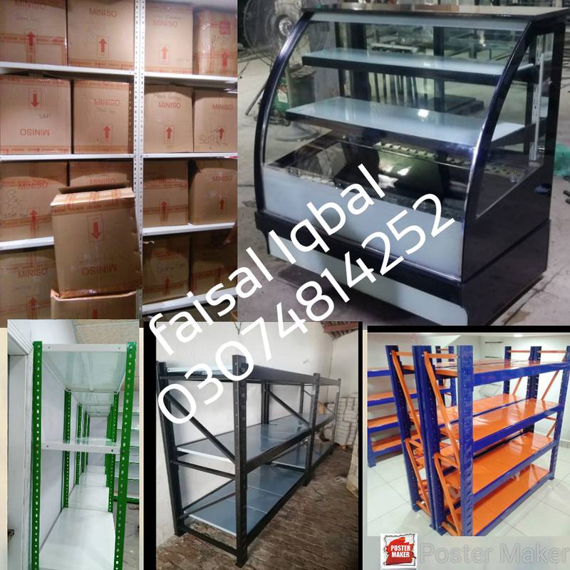 Racks /Display/Mart rack /Cash Counter/bakery counter/wearhouse/ 2