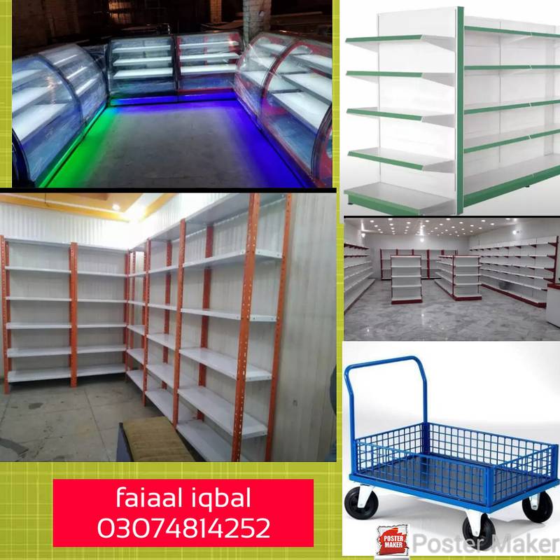 Racks /Display/Mart rack /Cash Counter/bakery counter/wearhouse/ 11