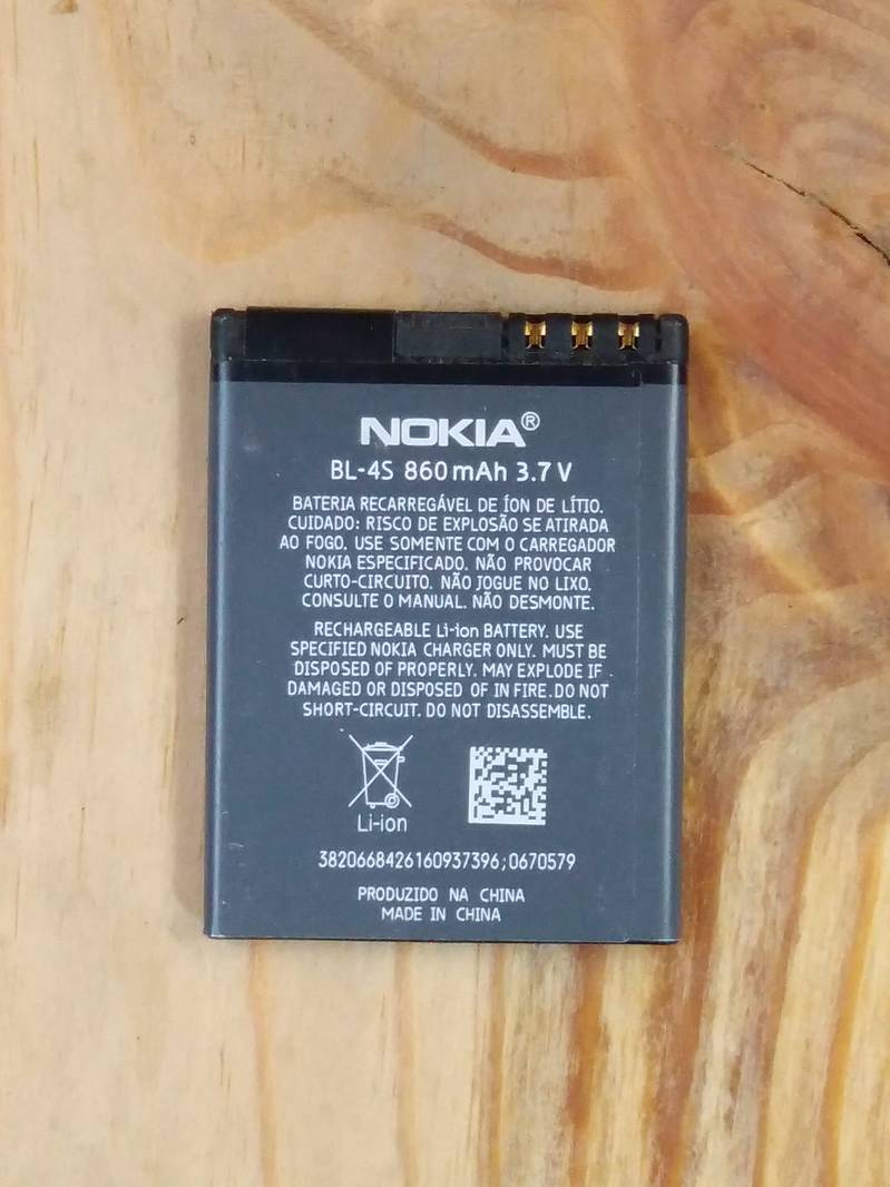 Nokia BL4S BL-4S Mobile Phone Battery 7100 3600 Slide Battery 2
