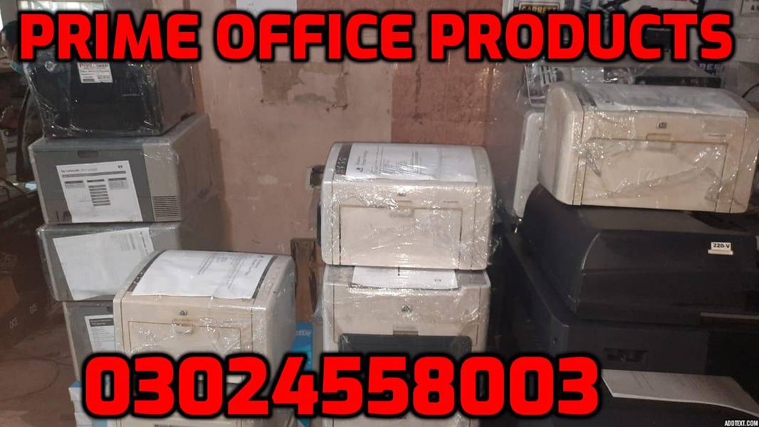 Behtareen HP LaserJet Printer and Photocopiers are available 0