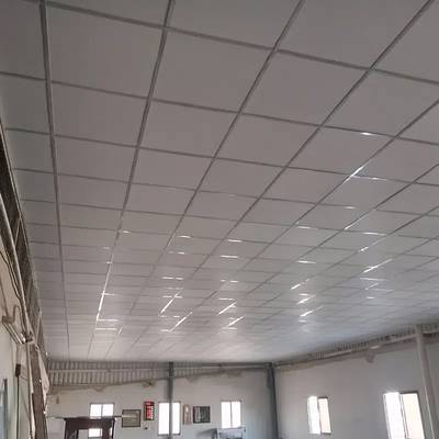 Tile ceiling,wallpaper , vinyl Flooring, wood flooring, Window blinds 0