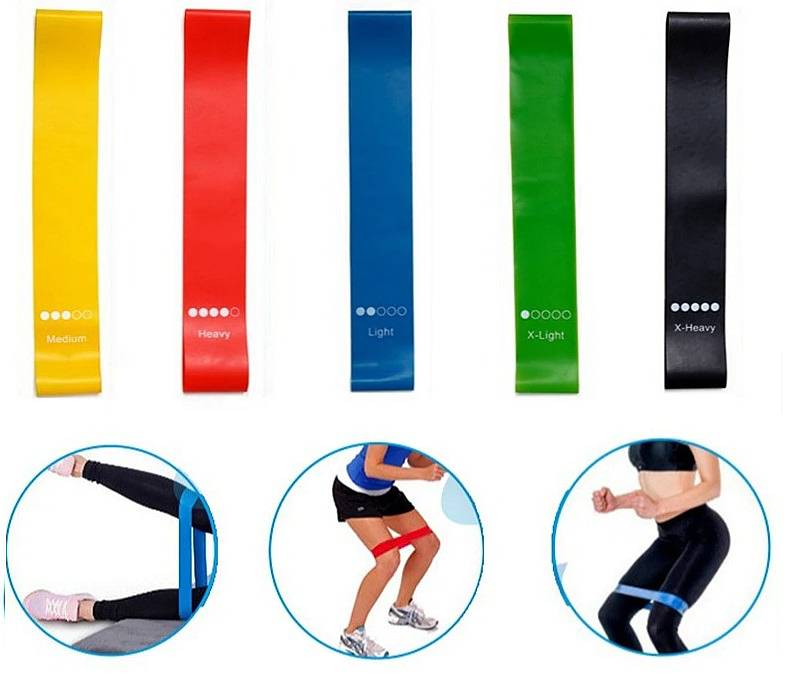 Resistance Bands Yoga Bands Fitness Elastic Bands Gym Workout Equipmnt 2