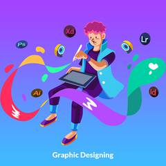 Learn Graphic Designing, Animation, Video Editing & Microsoft Office