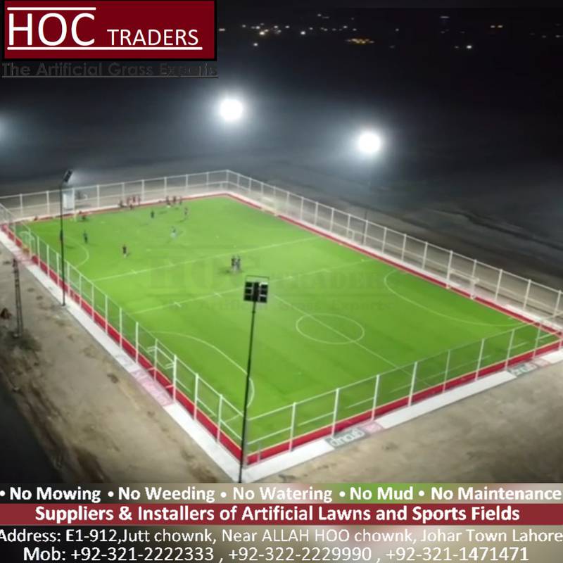 HOC TRADERS no. 1 in list for artificial grass , astro turf  Pakistan 2