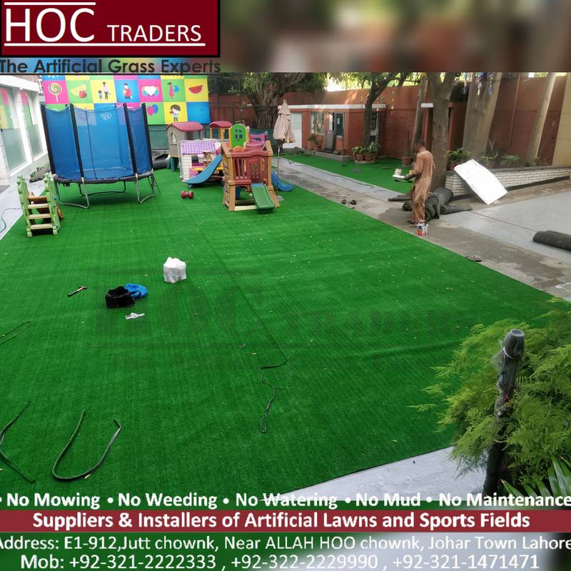 HOC TRADERS no. 1 in list for artificial grass , astro turf  Pakistan 9