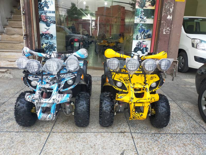 Latest 2024  A Plus Quality ATV QUAD 4 Wheel Bikes Available At SUBHAN 6