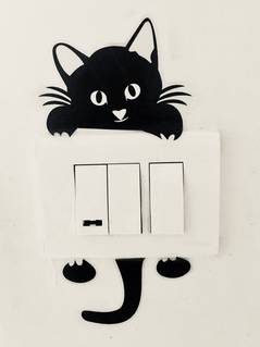 Now Get Funny and cute switch board Stickers