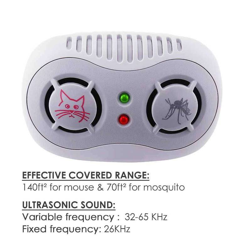 Dual Ultrasonic Mouse & Mosquito Repellent 1