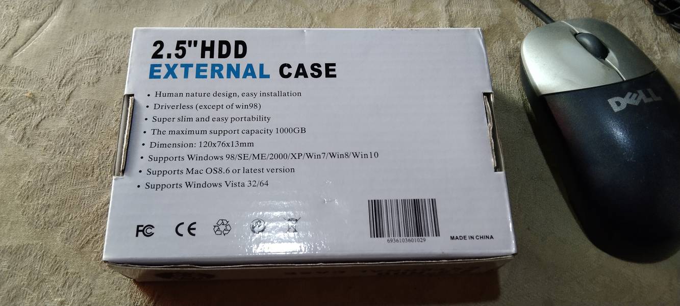 External case box 2.0 speed 3