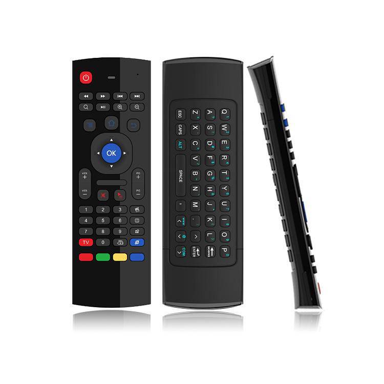 MX3 2.4G Wireless Air Fly Mouse with Keyboard & Voice Search Option 2