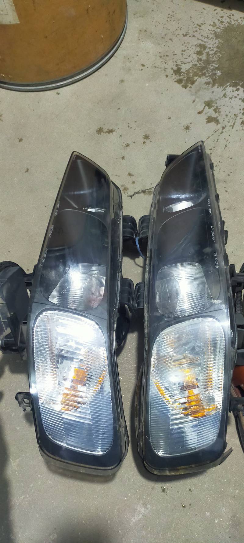 Honda accord CF3 headlights and front back bumper 1