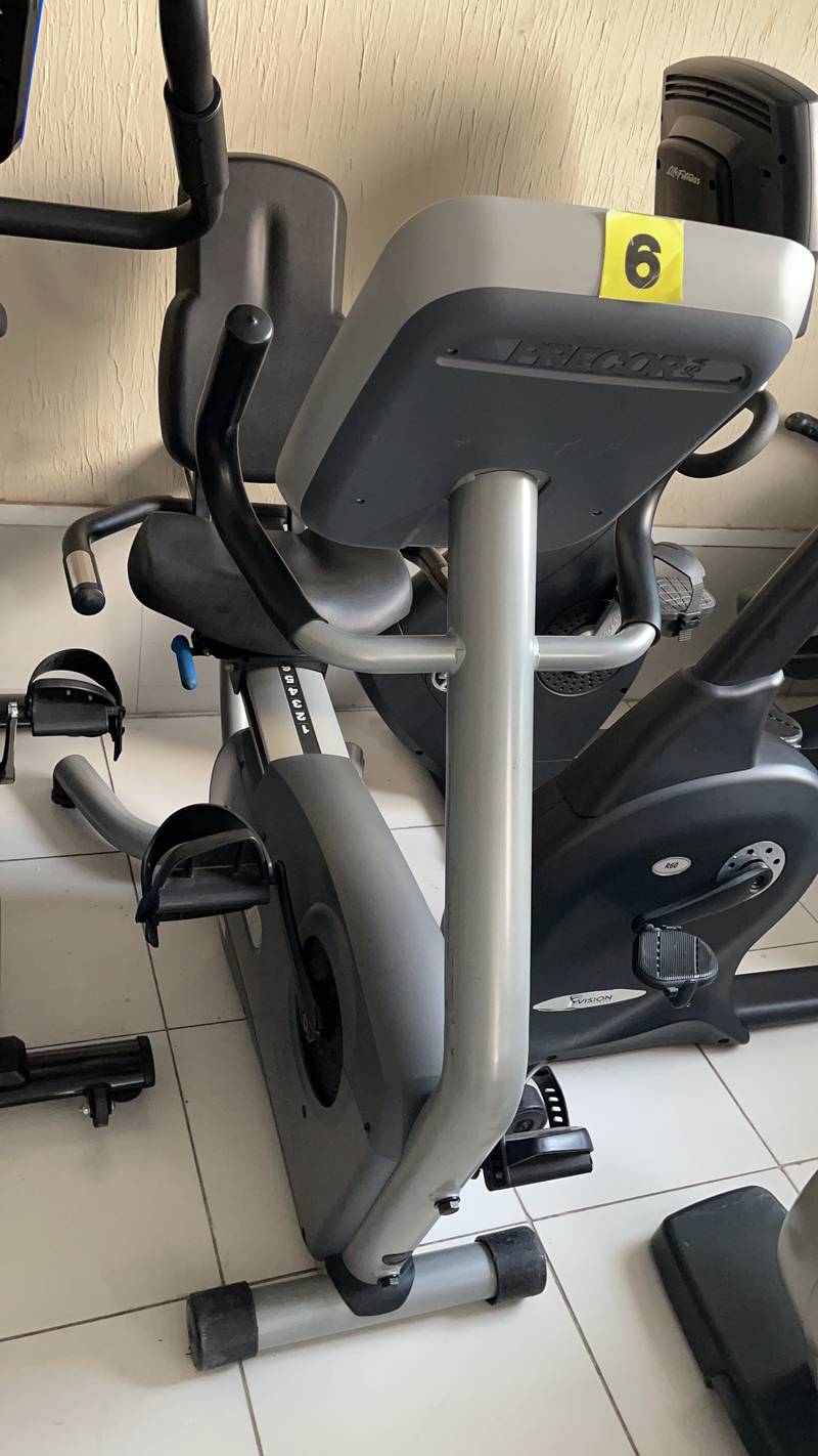 PRECOR USA treadmill, elliptical, upright bike, AMT, slightly used USA 4
