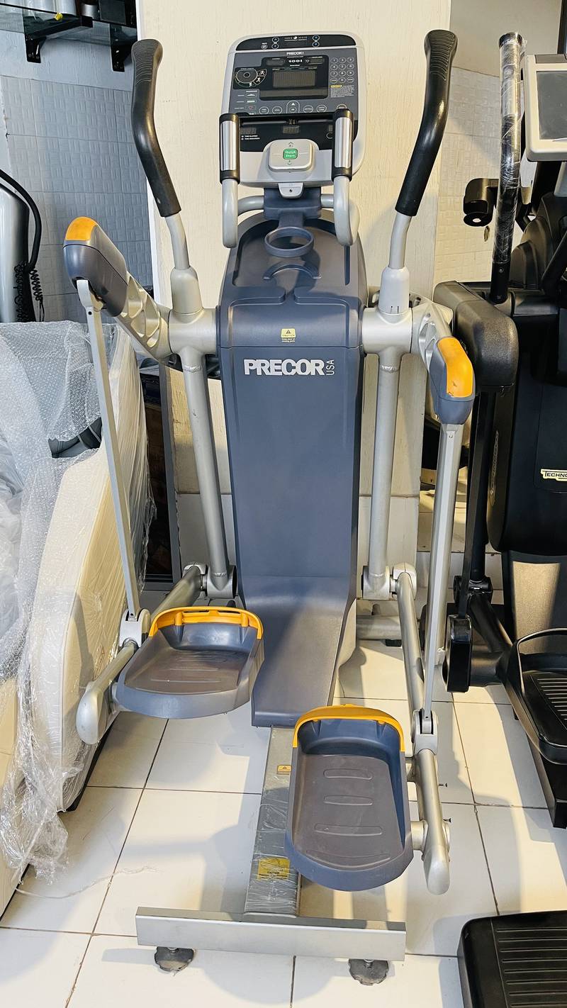 PRECOR USA treadmill, elliptical, upright bike, AMT, slightly used USA 10