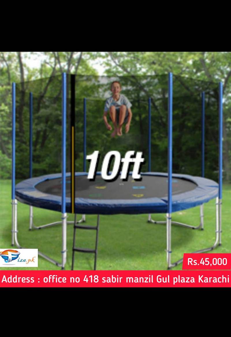 kids trampoline and jumpoline available all sizes inflatable & spring 2