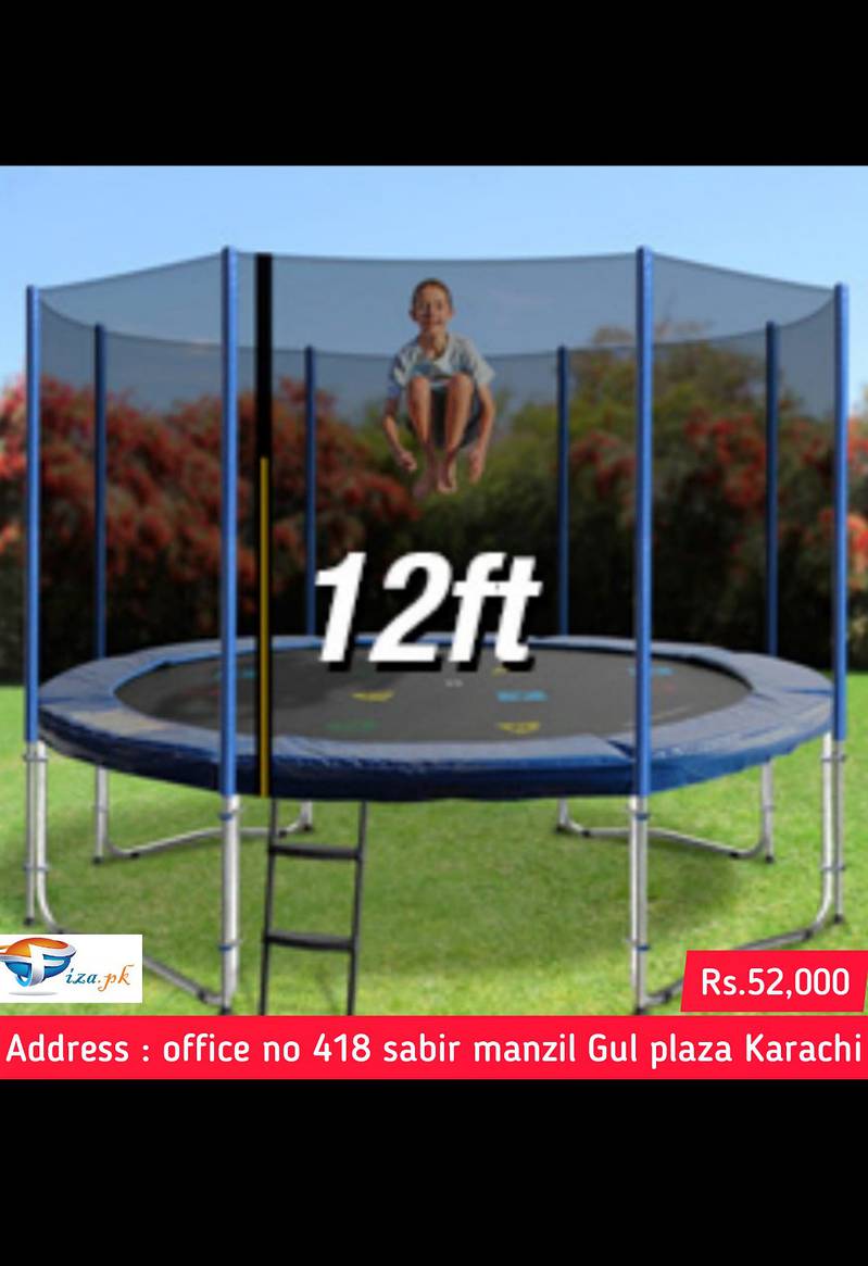 kids trampoline and jumpoline available all sizes inflatable & spring 3