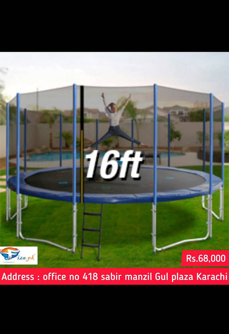 kids trampoline and jumpoline available all sizes inflatable & spring 5