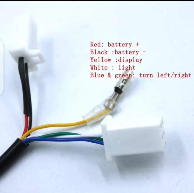 evfiting simple elecric bicycle lcd display with speed meter and 0