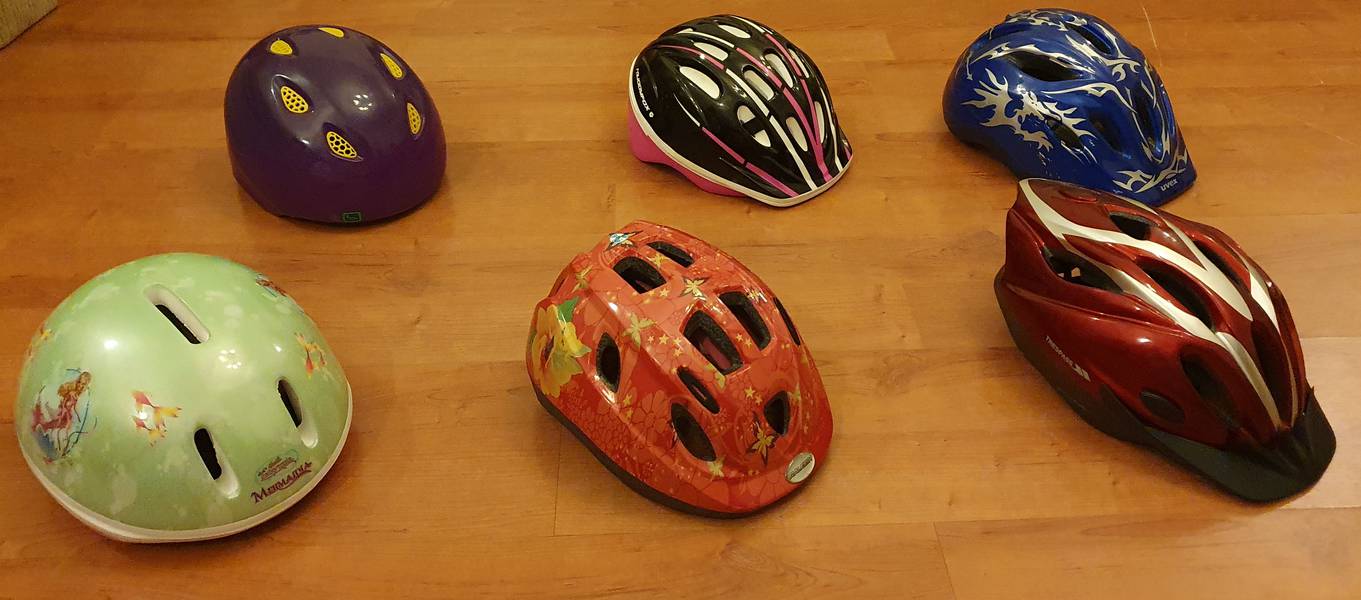 Kids Branded Bicycle Helmets - New 1