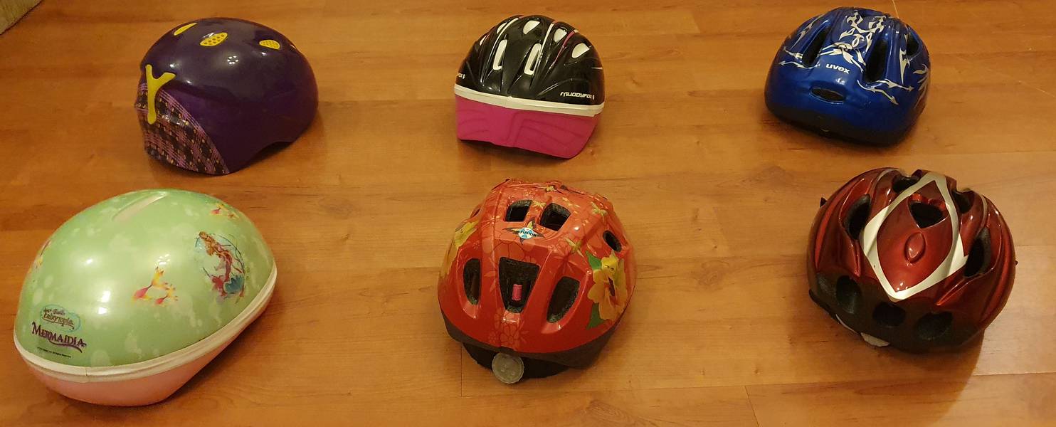 Kids Branded Bicycle Helmets - New 2
