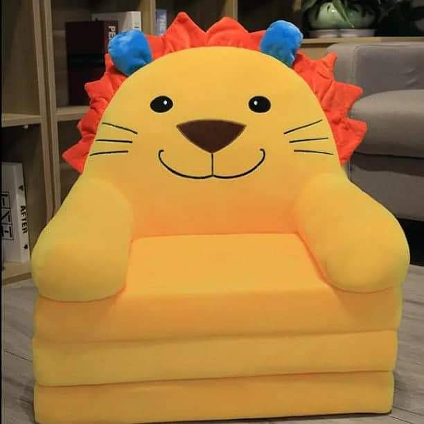 Adorable Character Sofa cum bed Seat With Rounded Safety For Your Baby 1