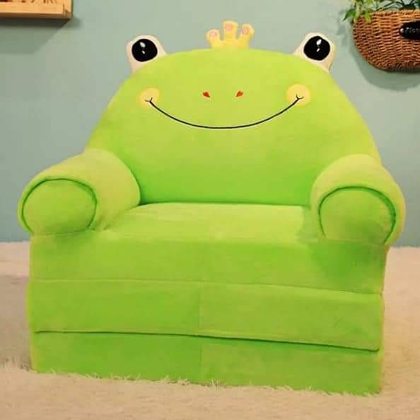 Adorable Character Sofa cum bed Seat With Rounded Safety For Your Baby 2