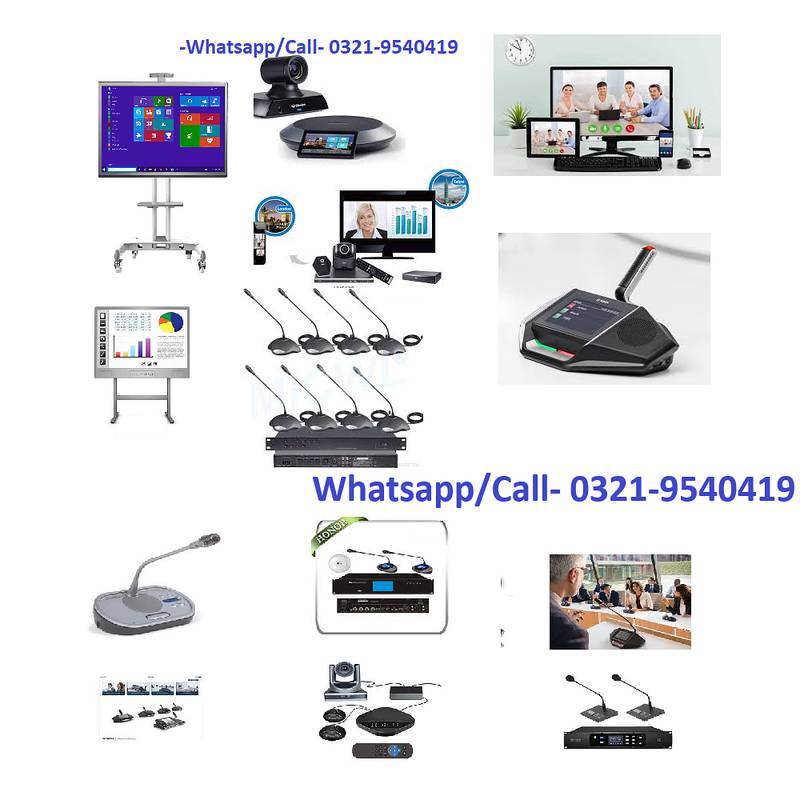 Conference Audio Video | Wireless Microphone | Meeting Room Sound | PA 0