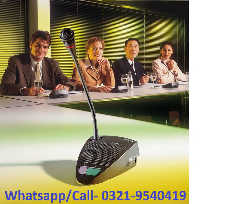 Conference Audio Video | Wireless Microphone | Meeting Room Sound | PA 2