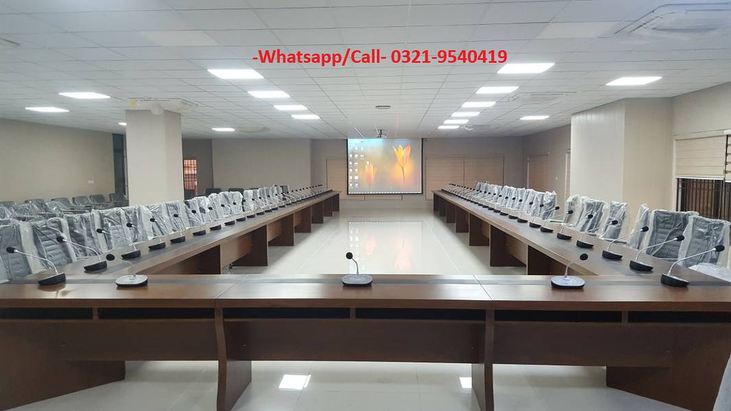 Conference Audio Video | Wireless Microphone | Meeting Room Sound | PA 4