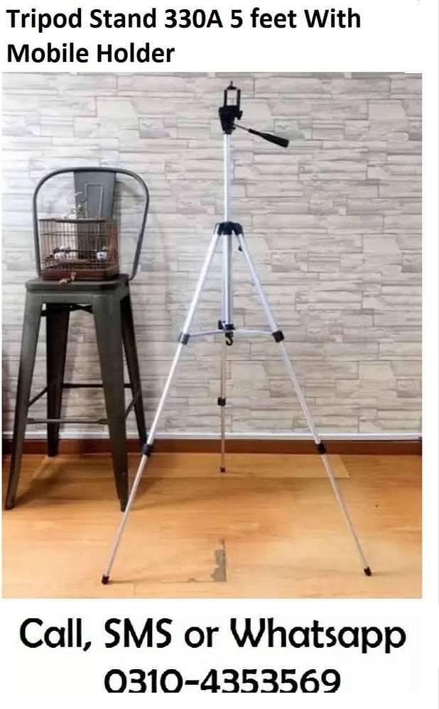 Tripod 330A stand 5 feet height ft YouTube Tiktok mobil cam foot 330 A 0