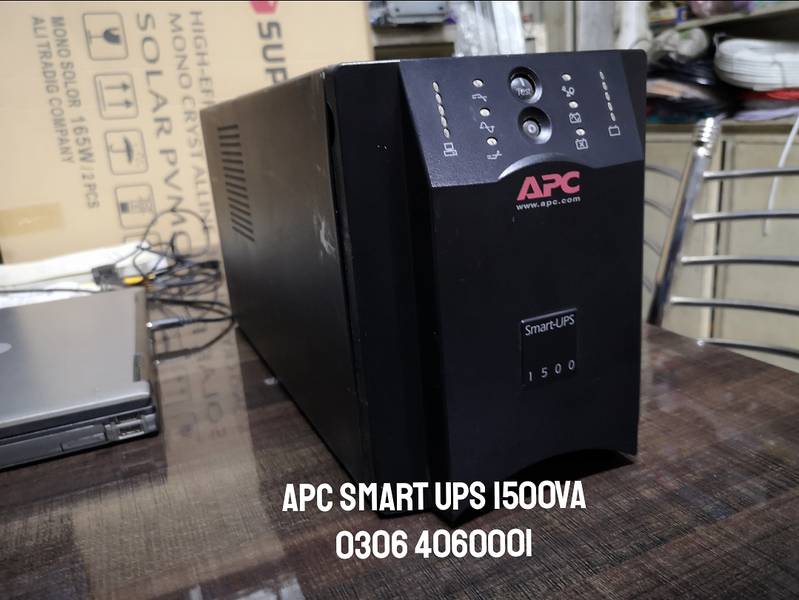 Apc Smart Ups 1500va 24v 980WATT pure sine wave ups 0