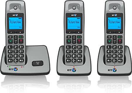 Trio Cordless phone with wireless intercom 1