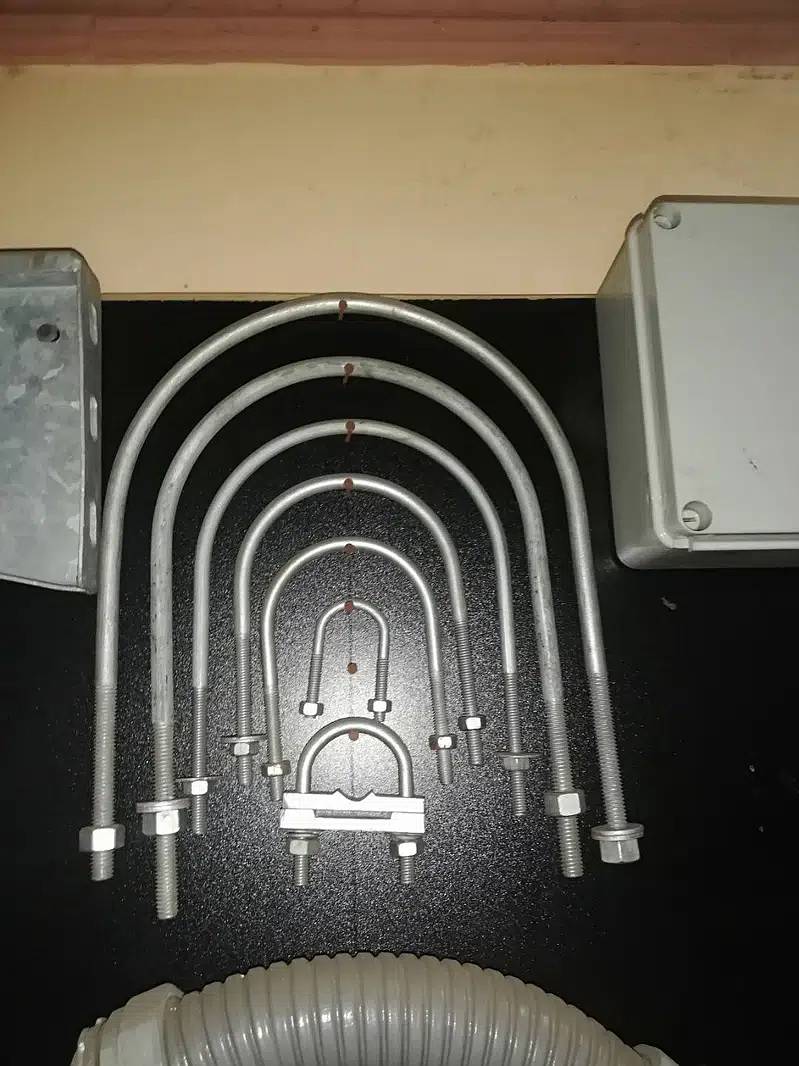 Cable Clamps HV clamps And other cable tray accessories joint plate 6