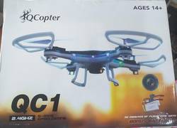 QCopter QC1 Drone Quadcoptr with HD Camera LEDLights BONUS 03020062817