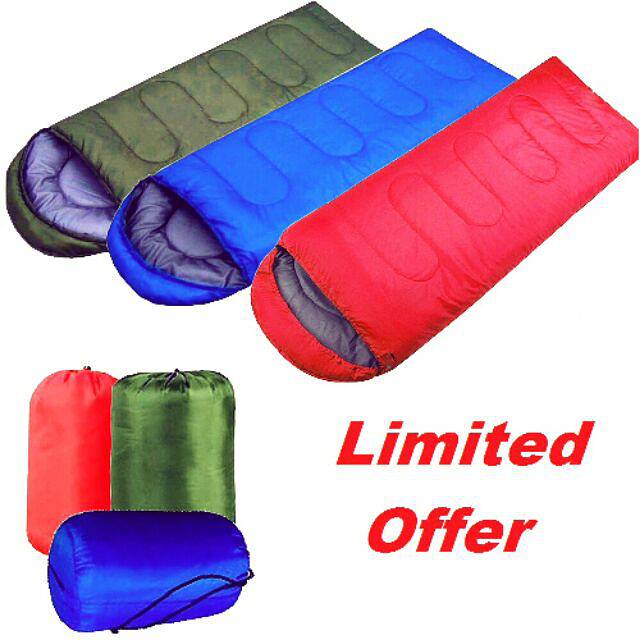 Waterproof Sleeping Bag, including hood Different Colours 03020062817 0