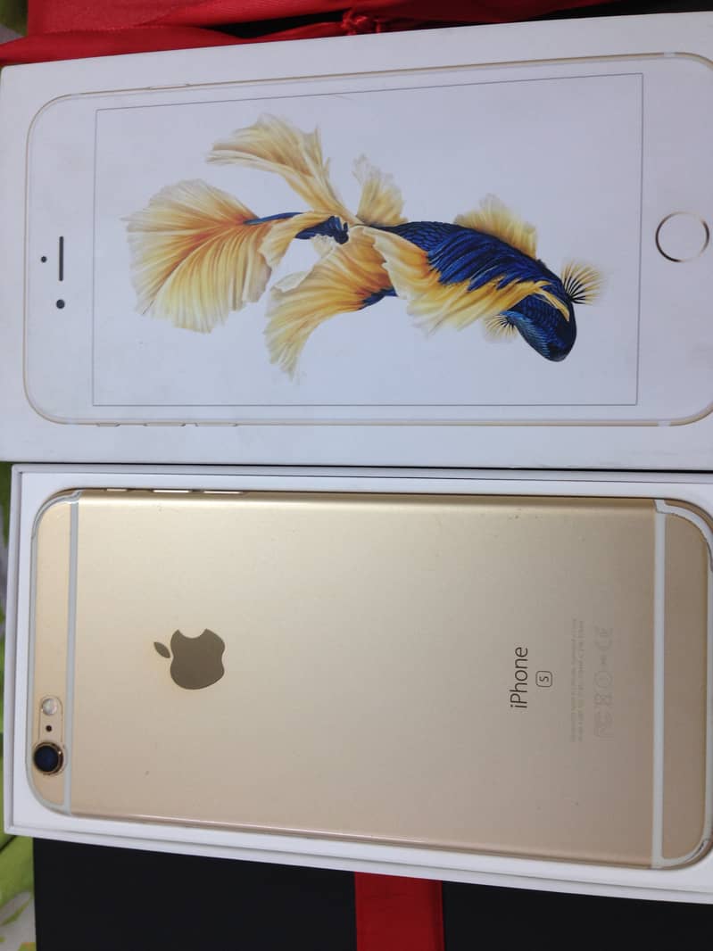 apple iphone 6s plus 32GB Golden 2