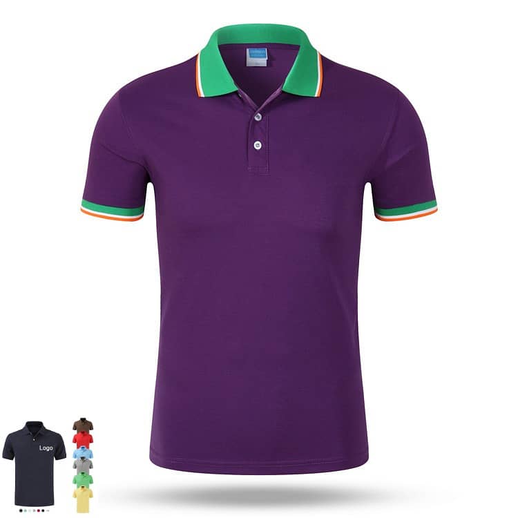 top best Custom Logo Design Cotton Polo t shirt Golf Clothing Formal 6
