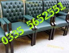 wood fix office chair guest visitor bedroom furniture sofa table desk 0