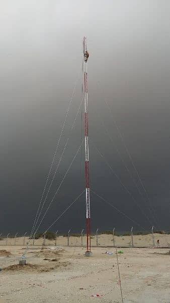 Tri-pod Radio / Wireless Internet Tower Galvanized 1