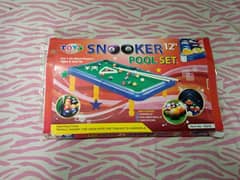 Snooker (with pool set) urgent sale 0