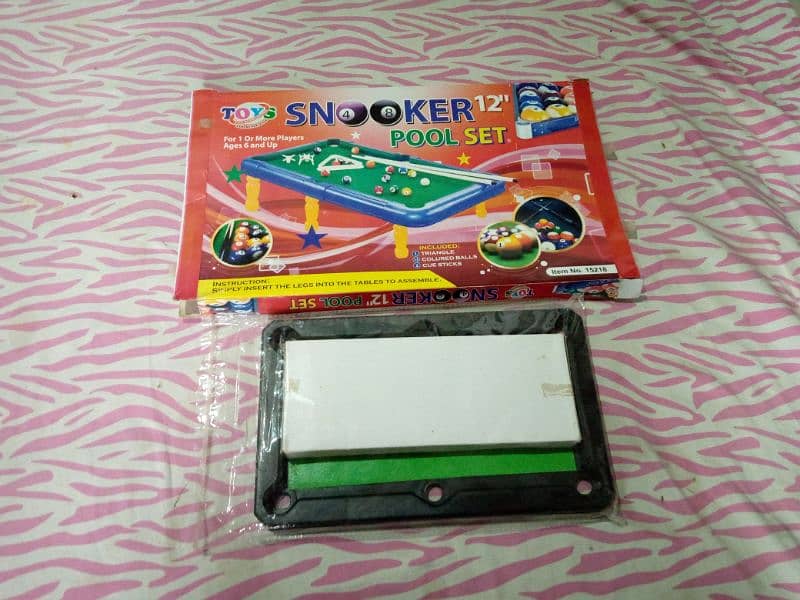 Snooker (with pool set) urgent sale 1