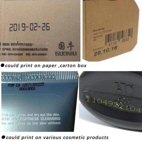 industrial in jet handheld printer expiry date batch code printing 1