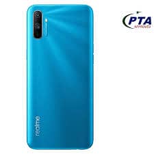 Realme c3 blue color lush condition