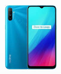 Realme c3 blue color lush condition 1