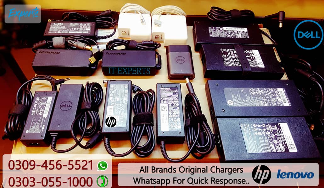 Original Laptop Charger Hp Dell Lenovo Acer Macbook Toshiba Asus MSI 1