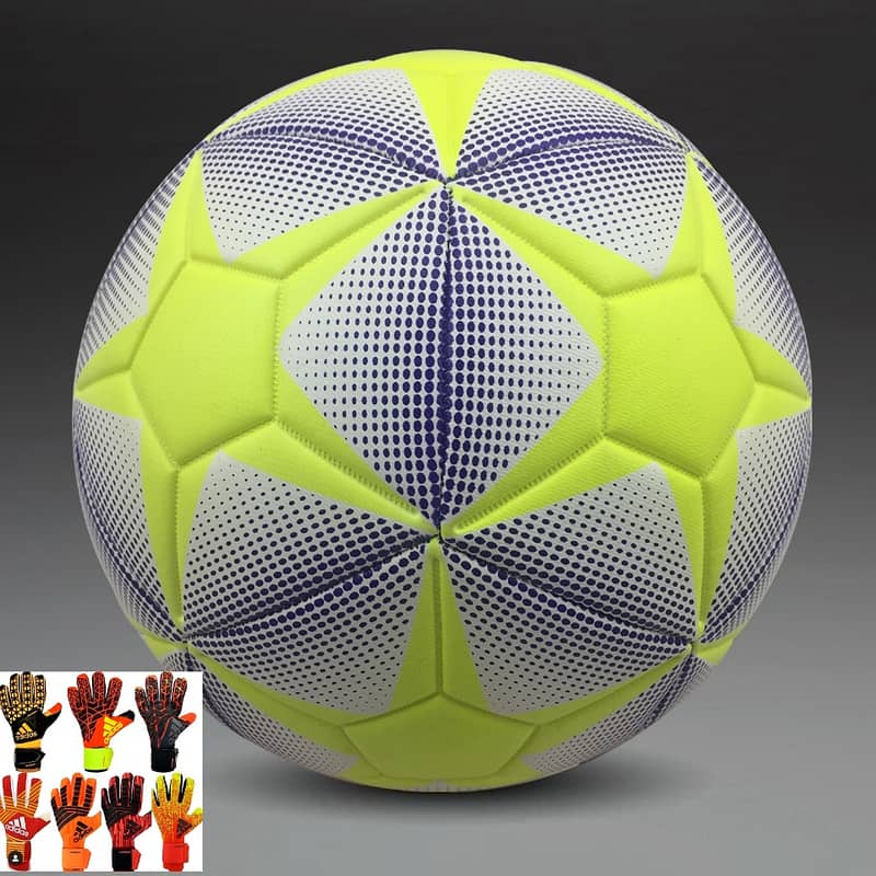 Ronal Official MatchTeam Sports size 3 soccor ball PU leather Handstic 4