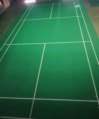 Badminton courts sports flooring by Grand interiors 2