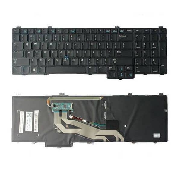 Keyboard of Dell Latitude e5540 & baklit Hp Elitebook 840 g1 Zbook g1 0